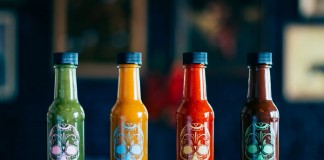 A range of hot and spicy sauces from MEXICO Food & Liquor.