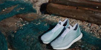 Innovative footwear made from sustainable materials, a concept by adidas and Parley for the Oceans.