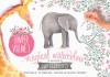 Lovely illustrator watercolor elements of animals, flowers, logos, and much more.