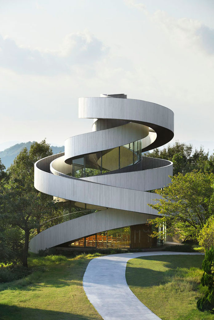 Ribbon Chapel by Hiroshi Nakamura & NAP. Ribbon Chapel by Hiroshi Nakamura & NAP.