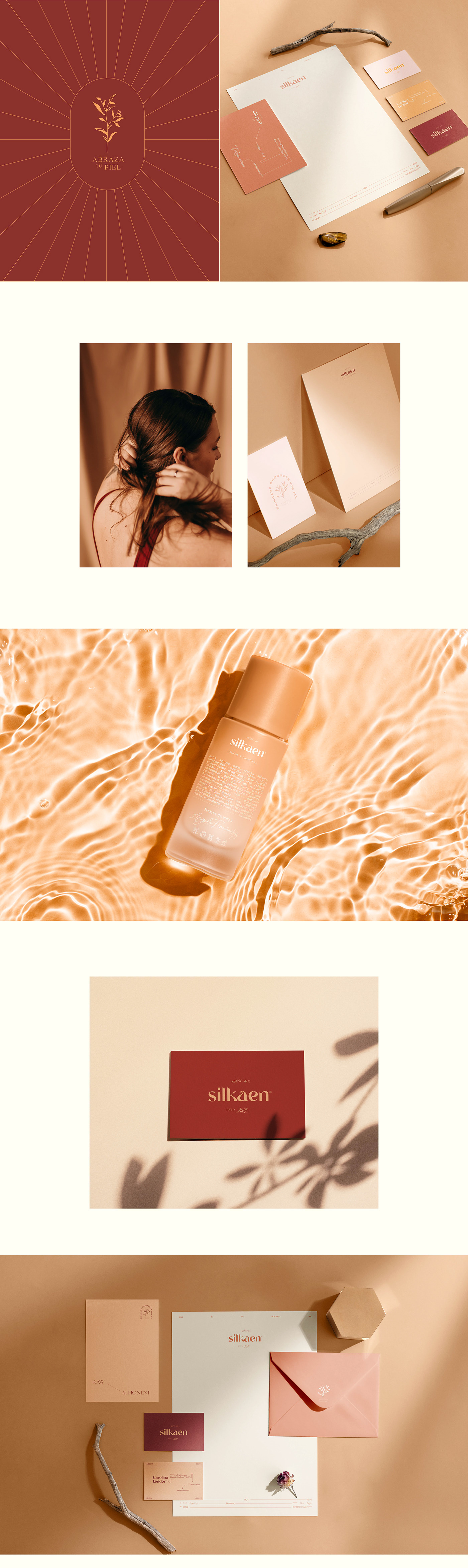 Silkaen branding by Tiare Payano.