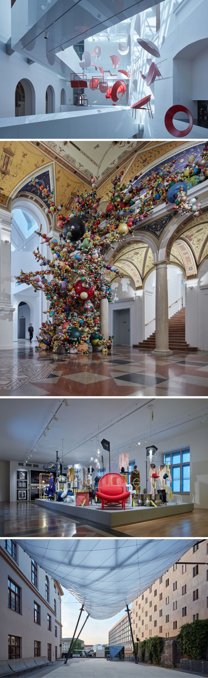 The Museum of Applied Arts of the Moravian Gallery in Brno underwent a remarkable renovation directed by leading Czech artists, designers and architects
