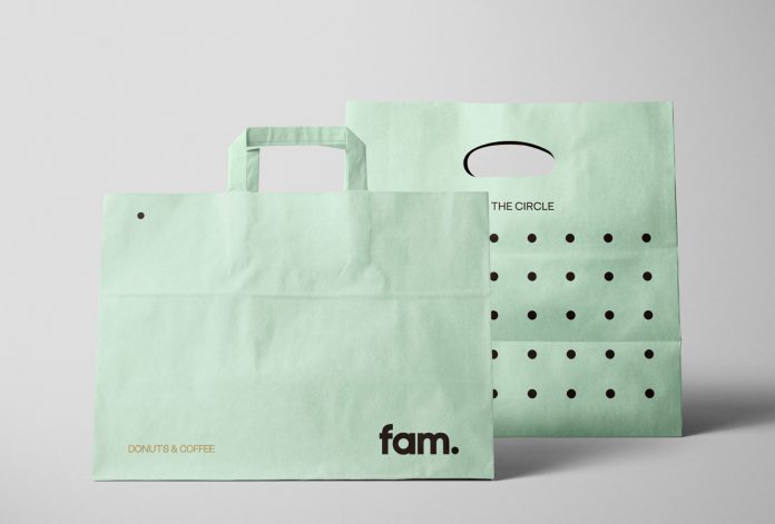Branding by Fagerström for Fam, a new company from Kuwait that offers premium creative donuts.