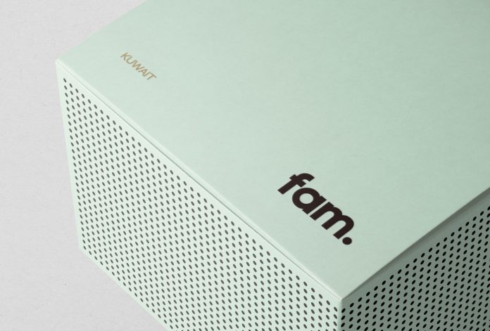 Branding by Fagerström for Fam, a new company from Kuwait that offers premium creative donuts.