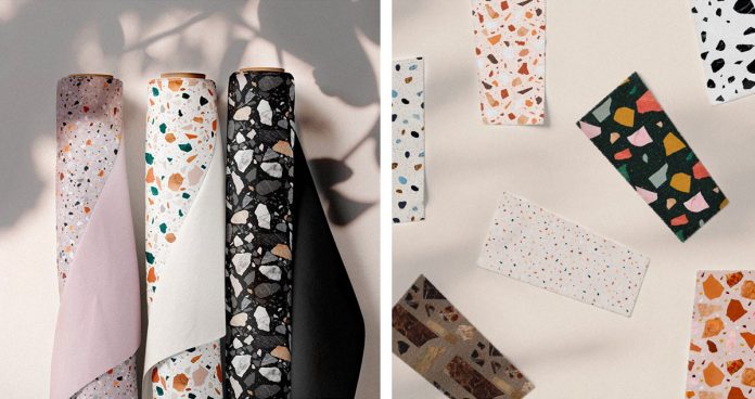 12 terrazzo seamless patterns.