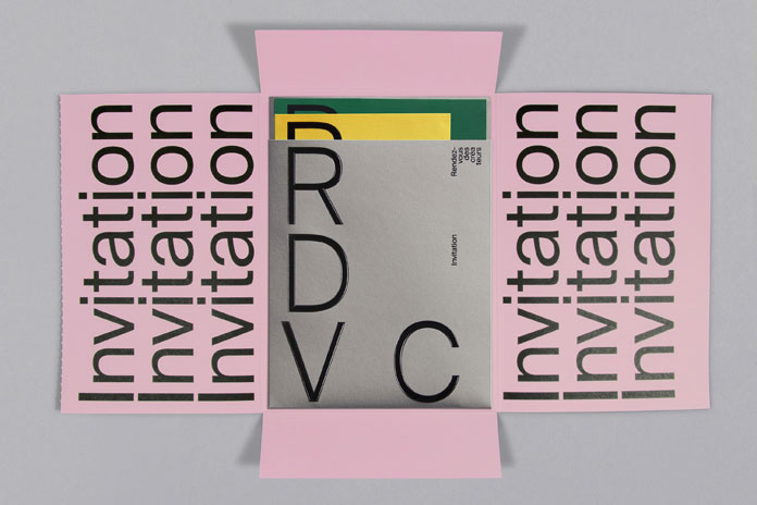 A set of printed collateral.