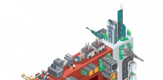 HSBC - RMB advertising campaign illustration