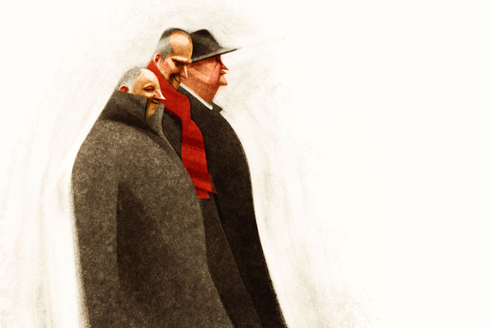 People in groups – character illustrations by Sukanto Debnath.