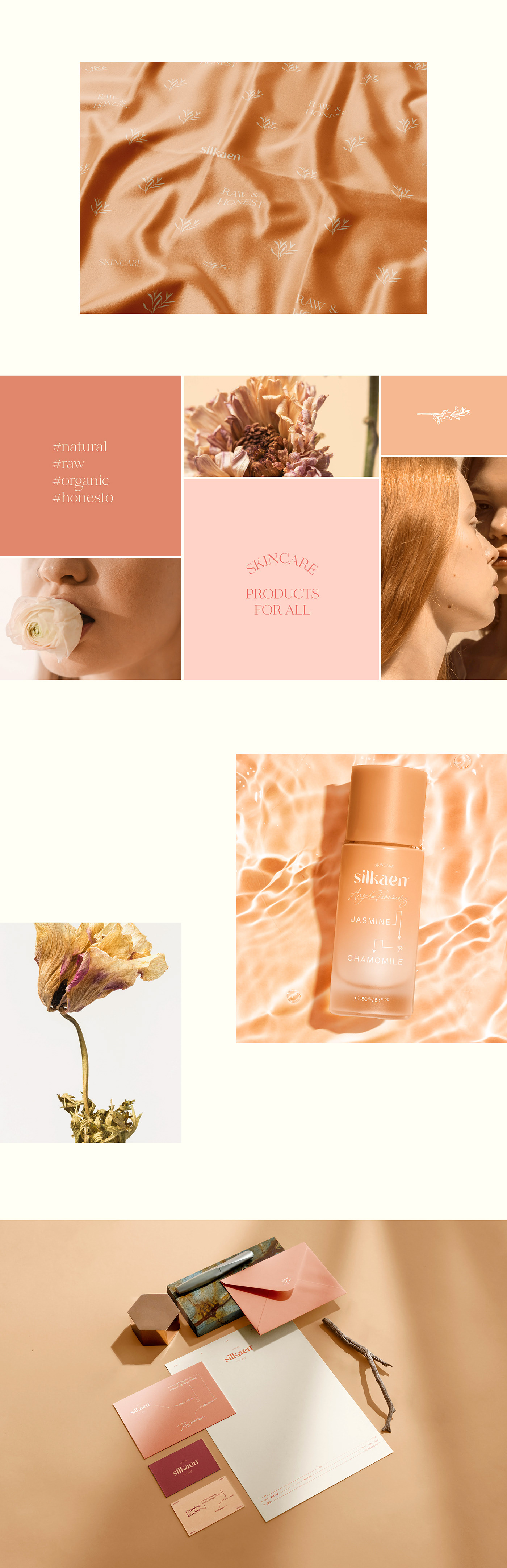 Silkaen branding by Tiare Payano.