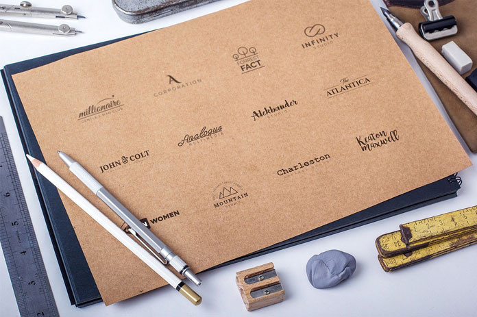 Well designed graphics made with free fonts.