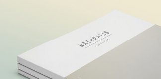 Modern design brochure design.