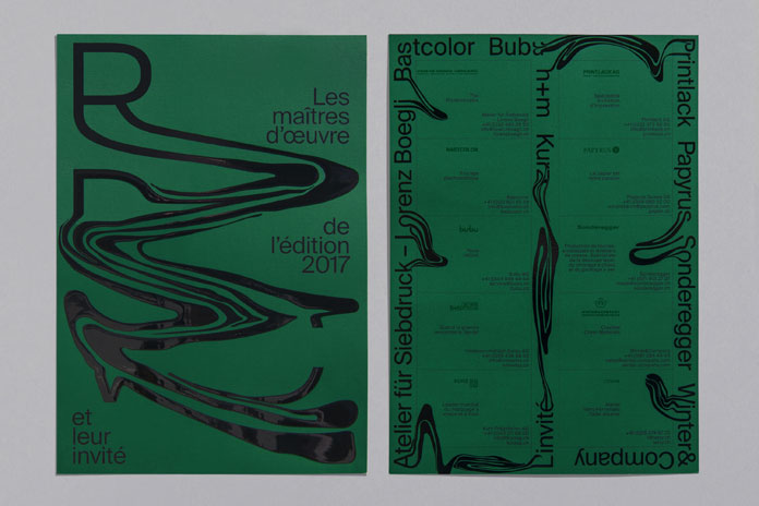 Experimental typography.