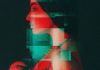 Adobe Photoshop Glitch Displacement Poster Photo Effect Mockup
