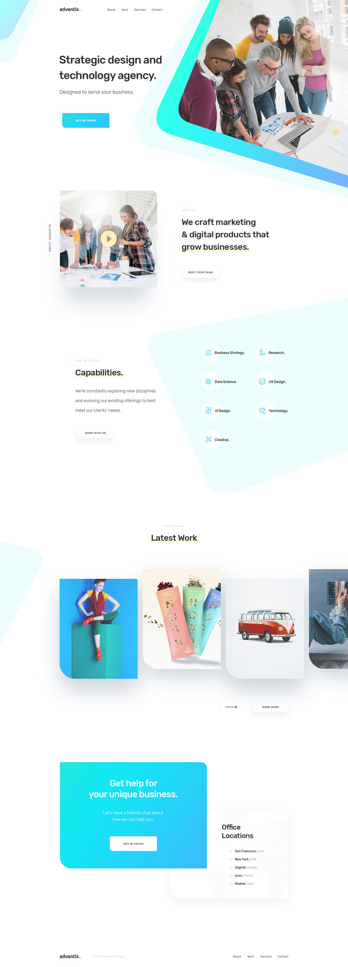 Advantis Homepage