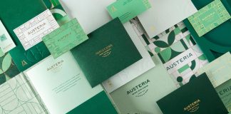 AUSTERIA wine boutique brand design by Estudio Albino