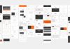 Basement Wireframe Kit for professional website prototyping.
