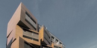 Basket Apartment Building for Student Housing in Paris, France by OFIS Architects