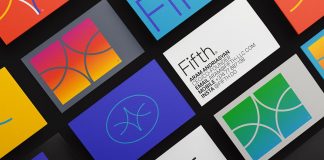 Branding by Hueso Studio for design and software development company Fifth.