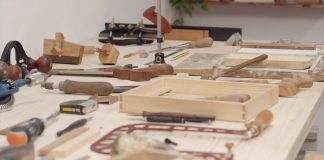 Carpentry Building Furniture with Hand Tools