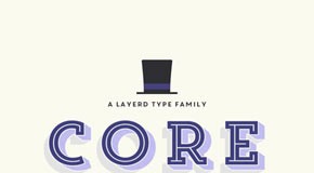 Core Magic font family from S-Core