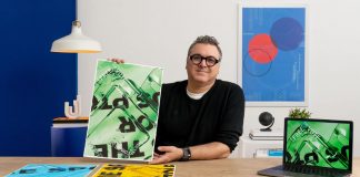 Create a personal portfolio through a poster design series
