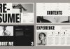CV/Resume Screen Presentation Template by TemplatesForest