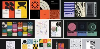 Download abstract and geometric vector graphics for modern poster and cover designs.