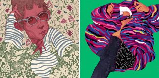 Expressive fashion illustrations and animations by Ariadna Sysoeva.