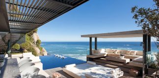 Interior design by ARRCC for Horizon Villa in Cape Town, South Africa.