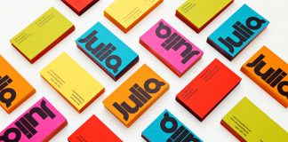 Julia Johnson branding by Sam Dallyn