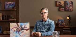 Learn fantasy acrylic painting with this online course by Jesper Ejsing