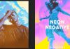Neon Negative Photoshop Effect Mockup