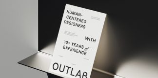 OUTLAB brand identity design by Dmytro Khrunevych in collaboration with Andriy Konstantynov of Mint Type
