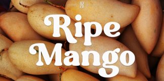 Ripe Mango Font by Sohel Studio