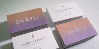 SHAYLI Business Cards by Aldous Massie