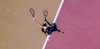Sportive aerial photography by Ilanna Barkusky