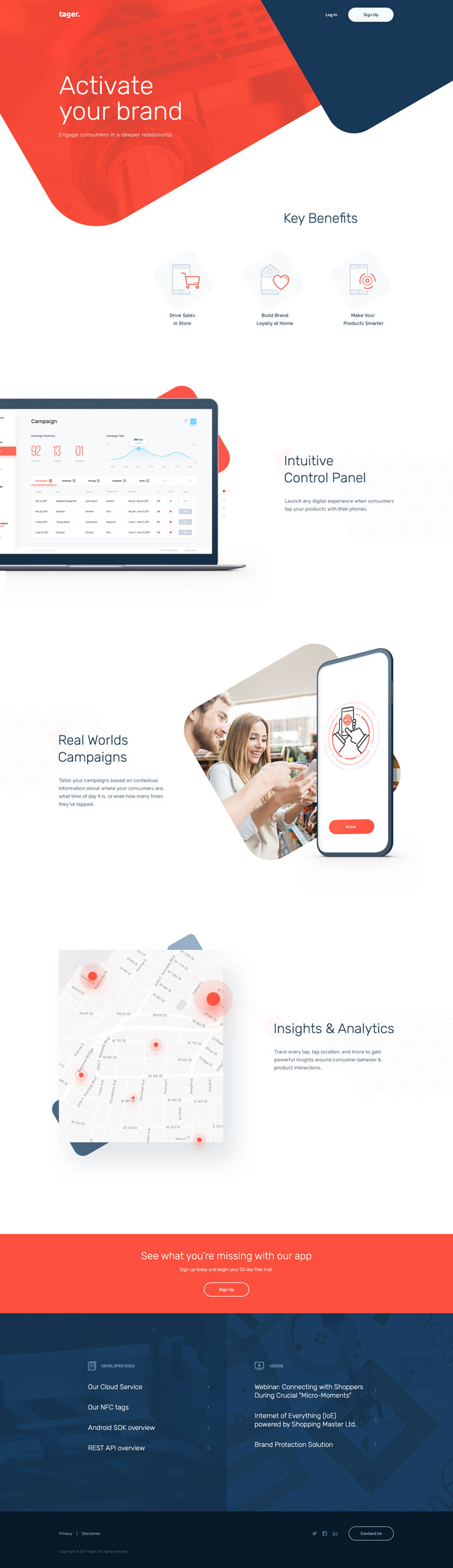 Tager Homepage
