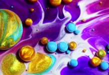 The Empire of C – Experimental Video by Thomas Blanchard Using Colorful Liquids.
