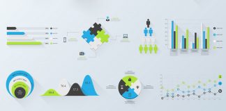 Three-Color Infographics (Set 2)