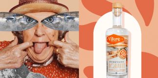 Vikre Distillery branding by SMAKK