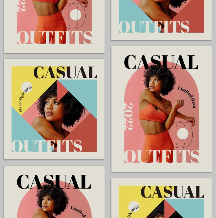 Vintage Fashion Instagram Post Templates