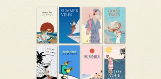 Vintage Instagram Summer Quote Story Templates
