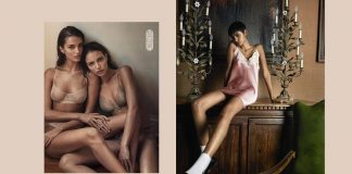 Visual identity by graphic design student Thao Tran for Até, a luxury lingerie brand