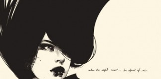 WHEN THE NIGHT COMES - Illustration by Manuel Rebollo