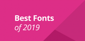 Best fonts of 2019
