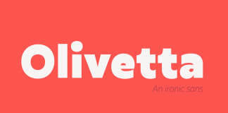 Olivetta font family from Los Andes.