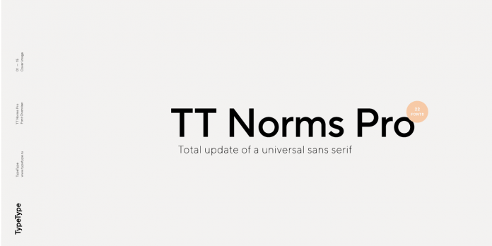 TT Norms Pro font family from TypeType