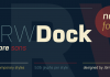 URW Dock font family.