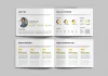 A Fully Customizable Resume Booklet Template by DesignCoach for Creatives
