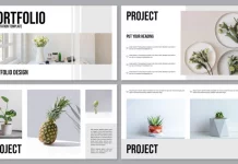 Adobe InDesign Portfolio Presentation Template by PixWork